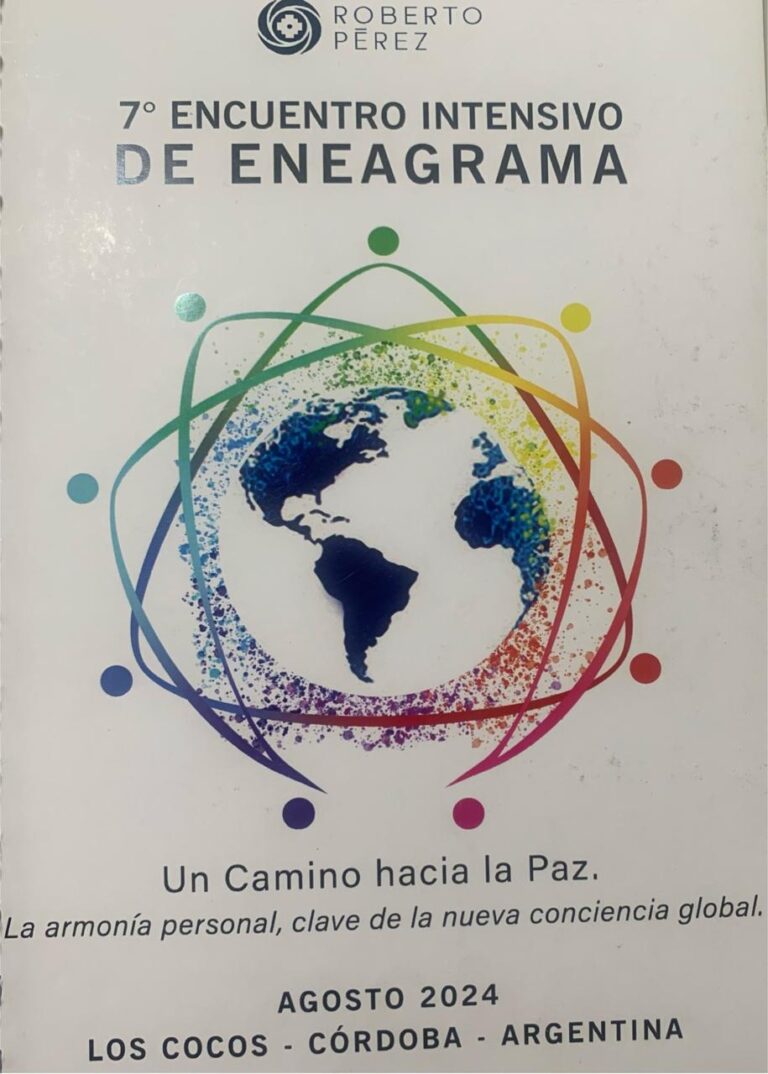 Flyer del 7mo Encuentro Eneagrama 2024